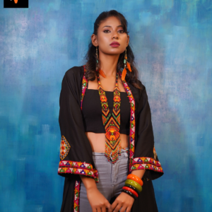 Indo-Western Long Shrug and Jacket